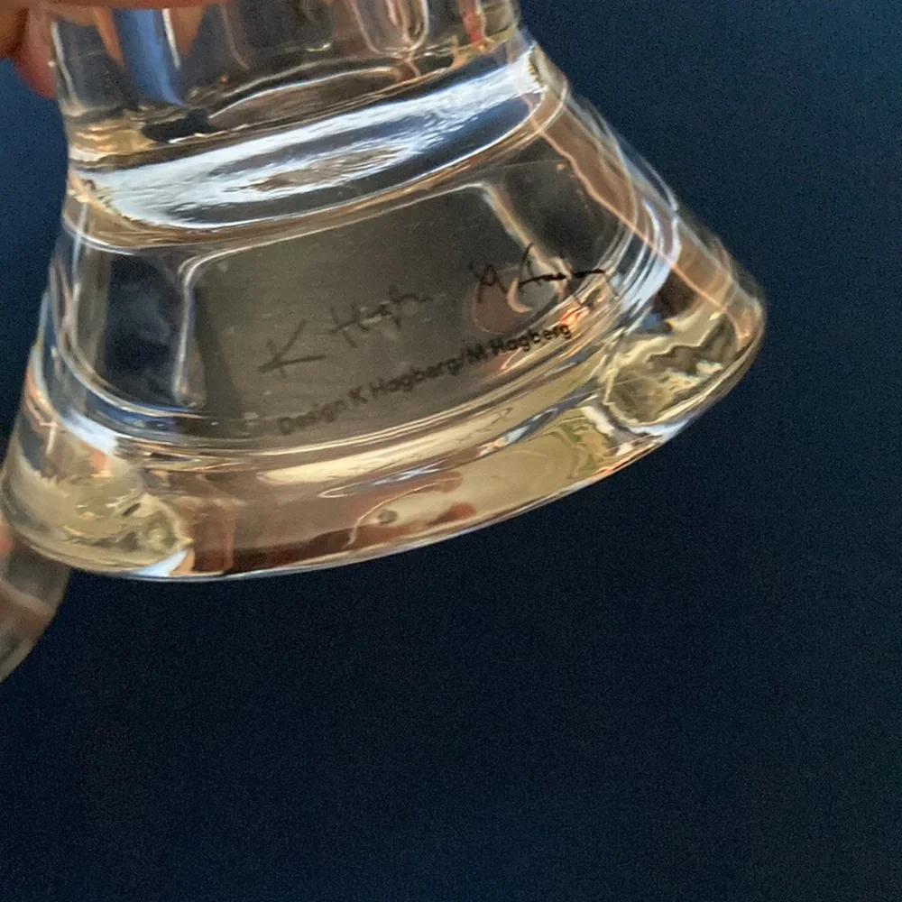 IKEA Hagberg glass votive/candlestick